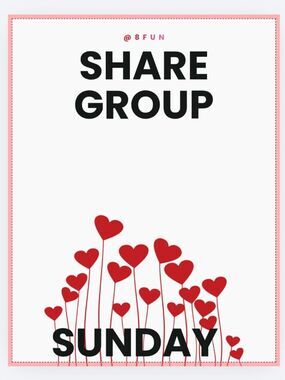 Closed 6/7/2026 Sunday Share Group daily 3x sharing is caring